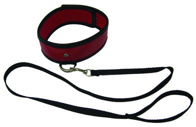 Sex and Mischief Red Leash and  Collar