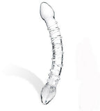 Double Trouble Glass Dildo