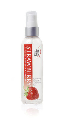 Adam and Eve Flavored  Lubricant - Strawberry -  4 Oz.