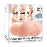 Adam and Eve Carmens Booty  Stroker Kit