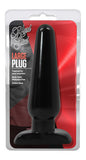 Hard Steel - Large Plug -  Black