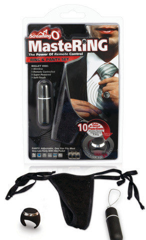 The Screaming O Mastering Ring And Panty Kit