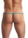 Euro Male Pouch G-string  - Turquoise - Small-medium