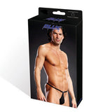 Performance Microfiber Jock Strap With Metal Rings - Black - Large/Extra Large