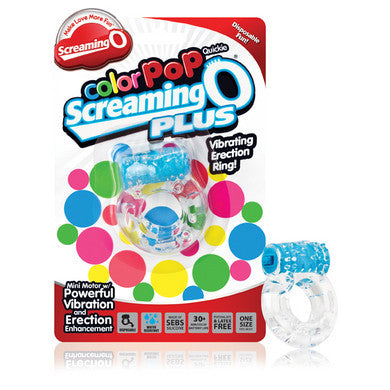 Color Pop Quickie Screaming O  Plus -  Blue - 12 Count Box